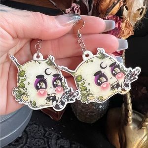 Kewpie Beetlejuice Earrings